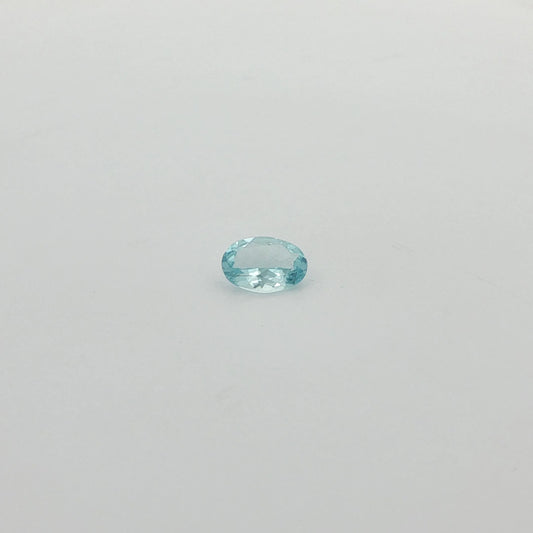 0.81ct Oval Natural Aquamarine (Colour Blue, Clarity Slightly Included, Cut Faceted)
