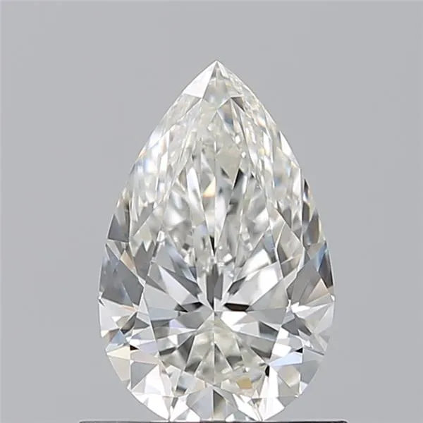 0.81ct Pear Natural Diamond (Colour H, Clarity VS2, GIA Certified)
