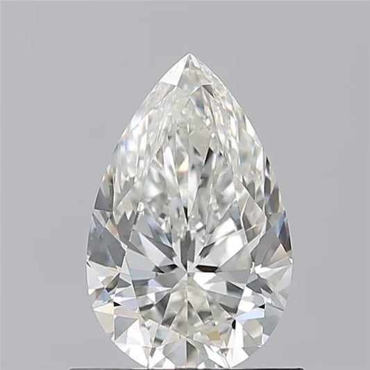 0.81ct Pear Natural Diamond (Colour H, Clarity VS2, GIA Certified)