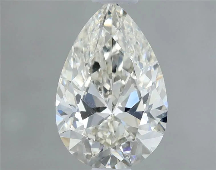 0.81ct Pear Natural Diamond (Colour I, Clarity SI1, Cut VG, IGI Certified)
