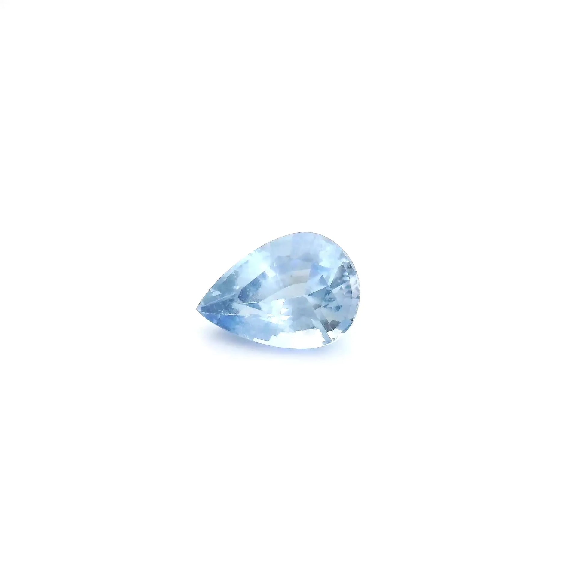 0.81ct Pear Natural Sapphire (Colour Blue, Clarity Eye Clean, Cut Faceted)