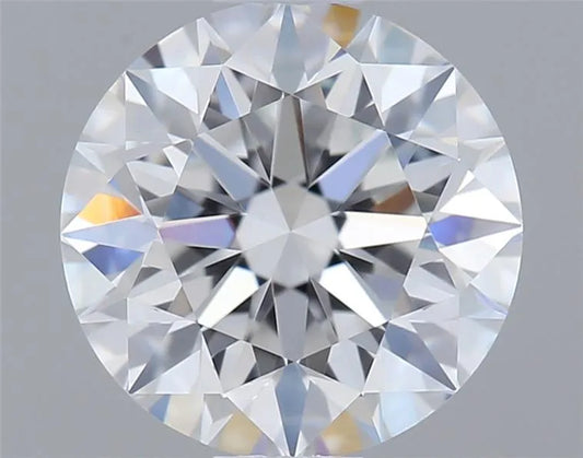 0.81ct Round Natural Diamond (Colour D, Clarity IF, Cut EX, IGI Certified)