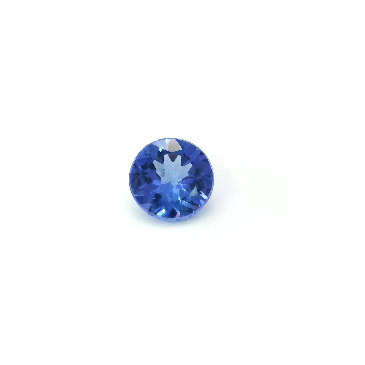 0.81ct Round Natural Tanzanite (Colour Blue, Clarity Eye Clean, Cut Faceted)