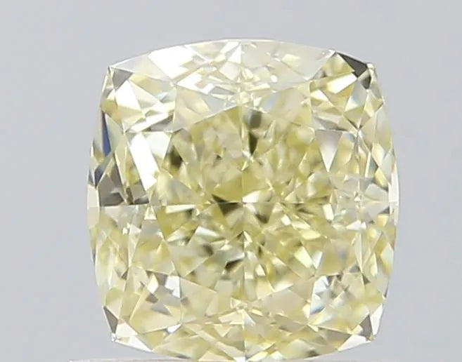 0.82ct Cushion brilliant Natural Diamond (Colour Fancy Brownish Yellow, Clarity IF, GIA Certified)