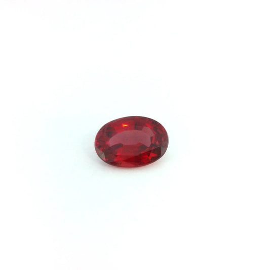 0.82ct Oval Natural Ruby (Colour Red, Clarity Eye Clean, Cut Faceted)