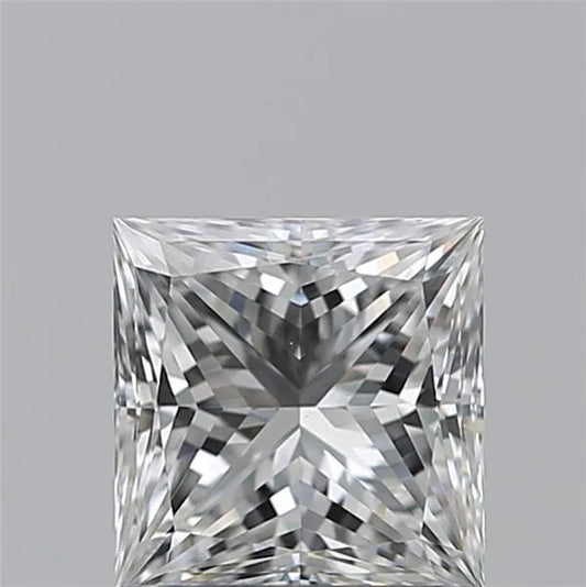 0.82ct Princess Natural Diamond (Colour E, Clarity VS1, GIA Certified)