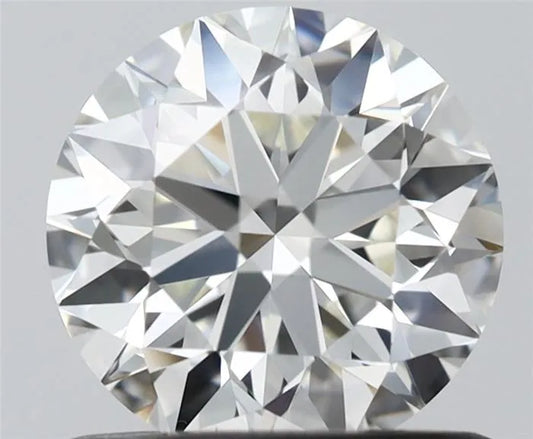 0.83ct Round Natural Diamond (Colour H, Clarity IF, Cut EX, IGI Certified)