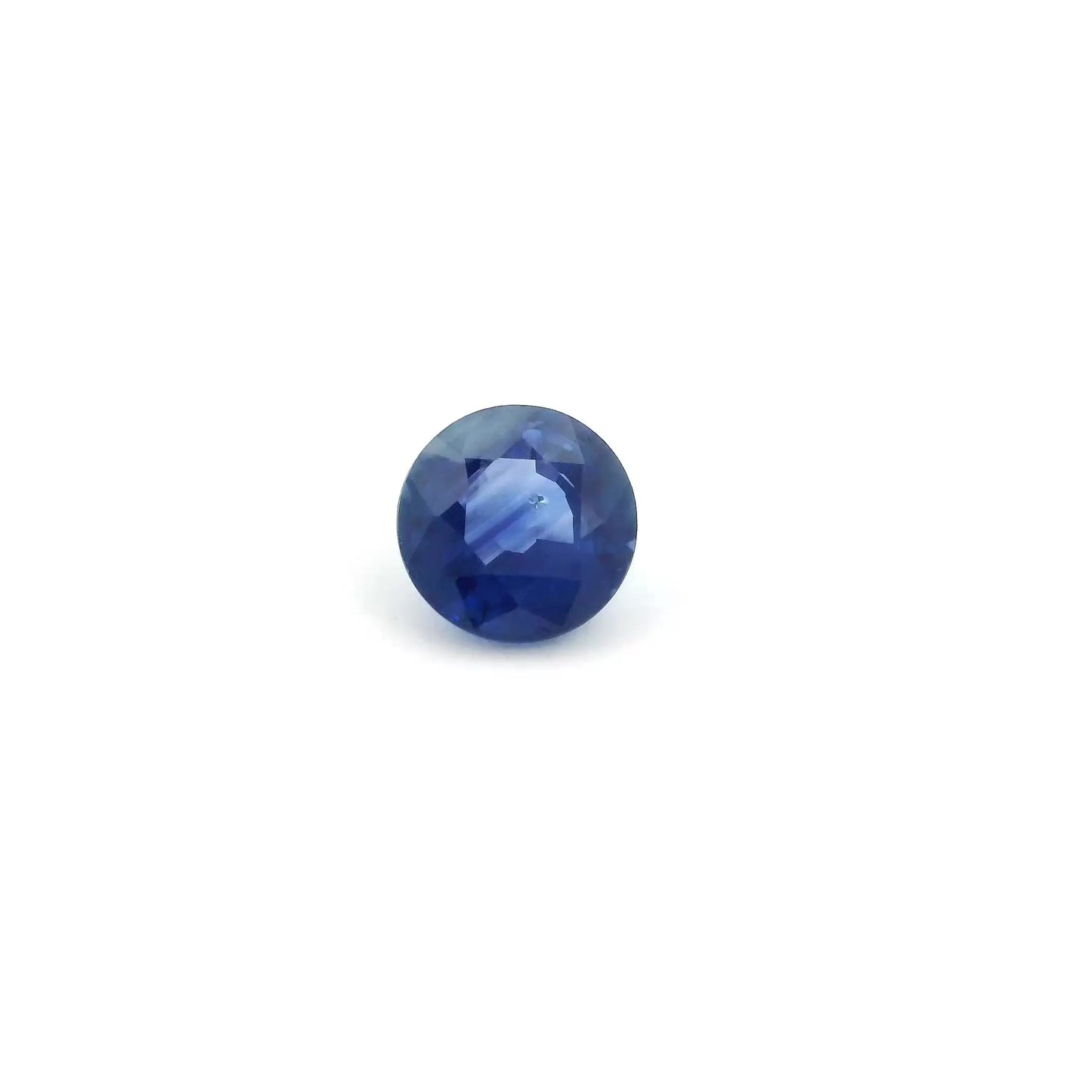 0.83ct Round Natural Sapphire (Colour Blue, Clarity Slightly Included, Cut Faceted)