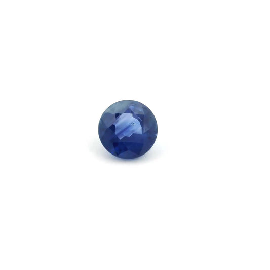 0.83ct Round Natural Sapphire (Colour Blue, Clarity Slightly Included, Cut Faceted)