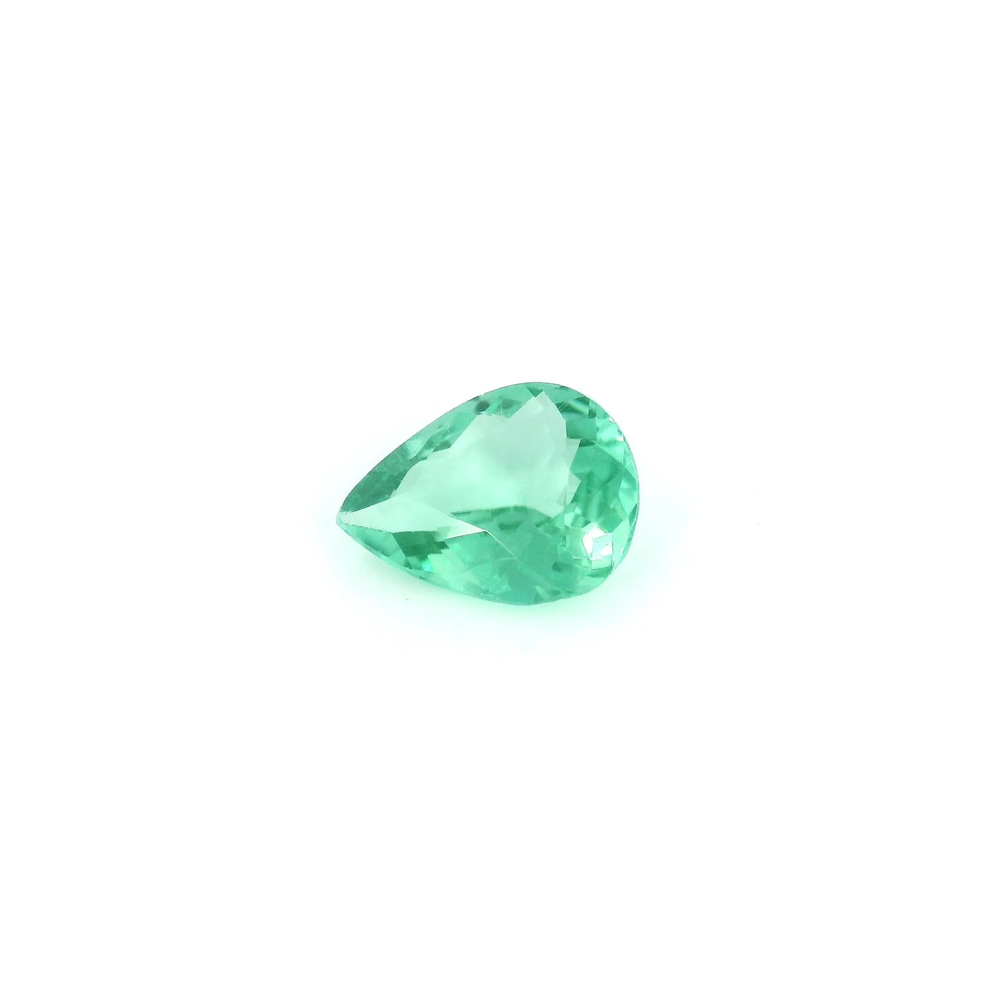 0.84ct Pear Natural Tourmaline (Colour Green, Clarity Eye Clean, Cut Faceted)