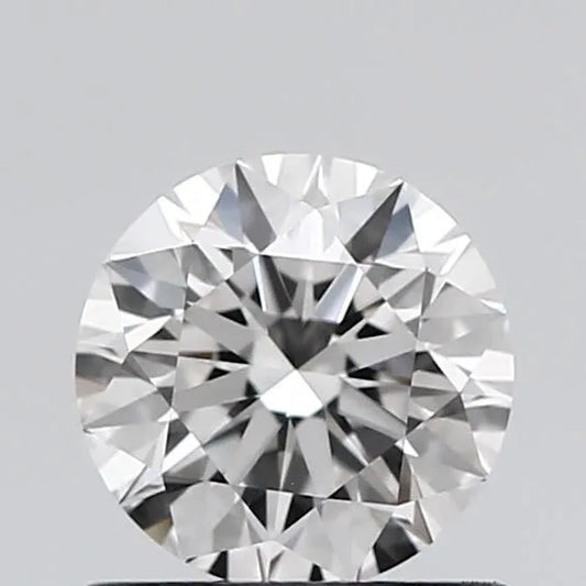 0.84ct Round Natural Diamond (Colour D, Clarity IF, Cut EX, HRD Certified)