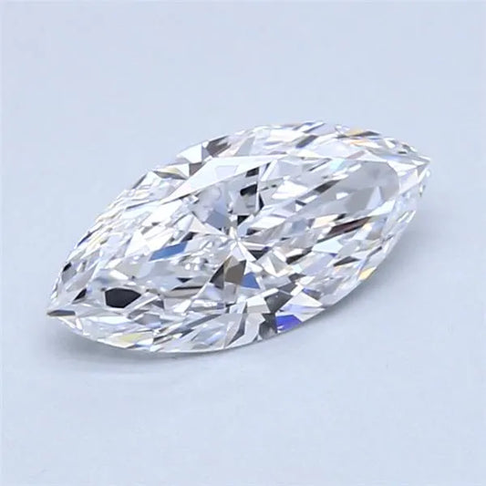 0.86ct Marquise Natural Diamond (Colour D, Clarity VS1, Cut EX, GIA Certified)