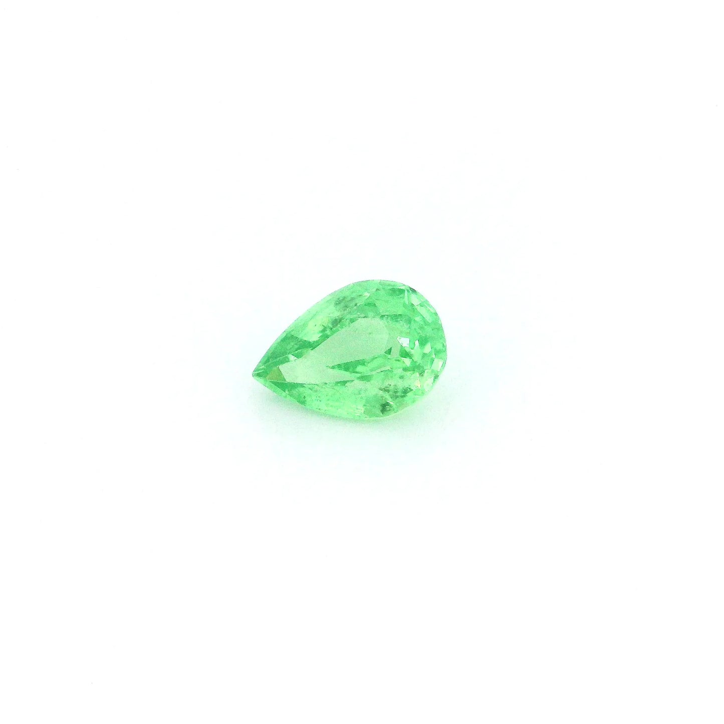 0.86ct Pear Natural Garnet (Colour Green, Clarity Slightly Included, Cut Faceted)