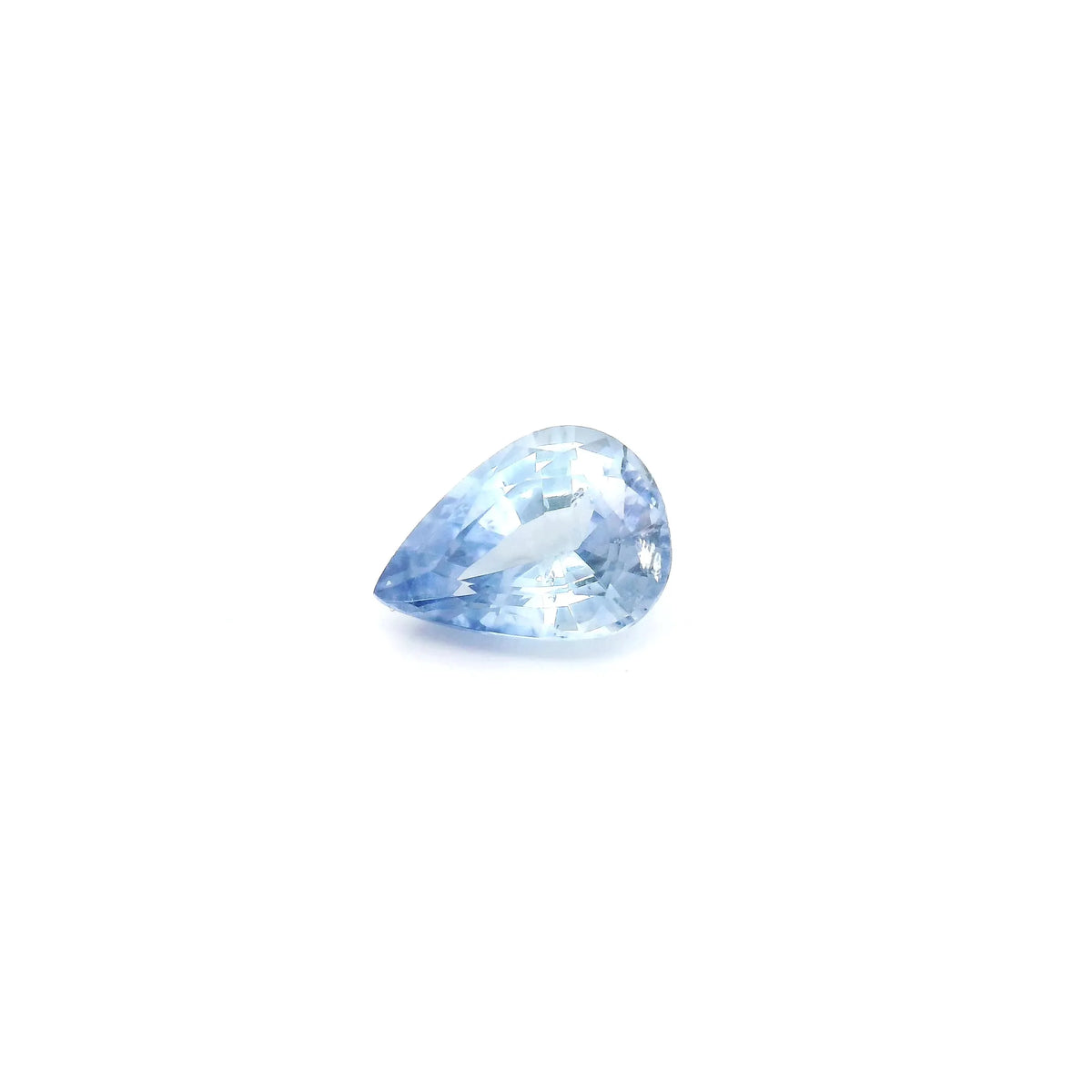 0.88ct Pear Natural Sapphire (Colour Blue, Clarity Slightly Included, Cut Faceted)