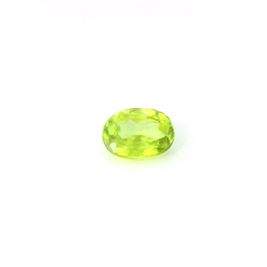 0.89ct Oval Natural Sphene (Colour Green, Clarity Eye Clean, Cut Faceted)