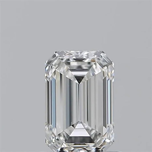 0.90ct Emerald Natural Diamond (Colour E, Clarity IF, GIA Certified)