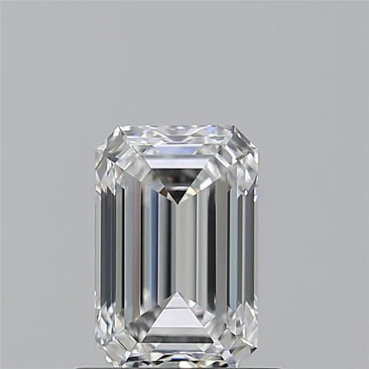 0.90ct Emerald Natural Diamond (Colour E, Clarity VVS1, GIA Certified)