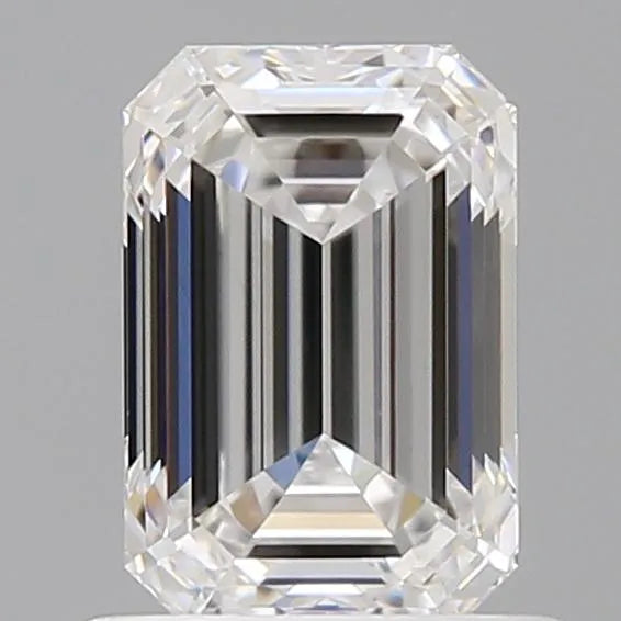0.90ct Emerald Natural Diamond (Colour E, Clarity VVS2, GIA Certified)