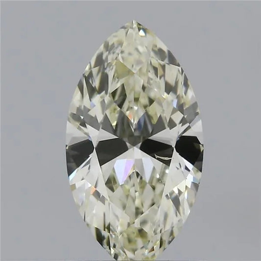0.90ct Marquise Natural Diamond (Colour K, Clarity SI1, Cut VG, IGI Certified)