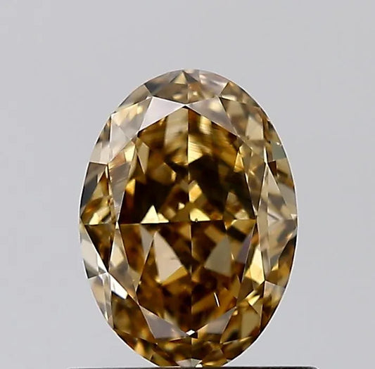 0.90ct Oval Natural Diamond (Clarity VS2, GIA Certified)