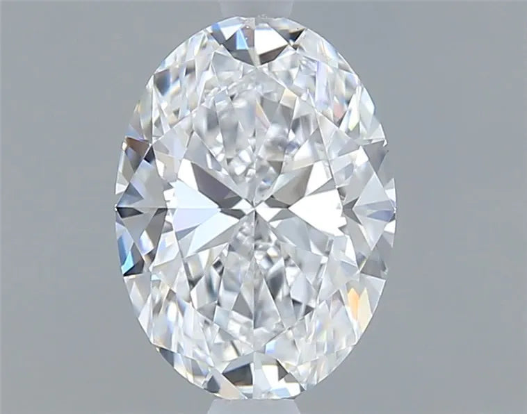 0.90ct Oval Natural Diamond (Colour D, Clarity IF, GIA Certified)
