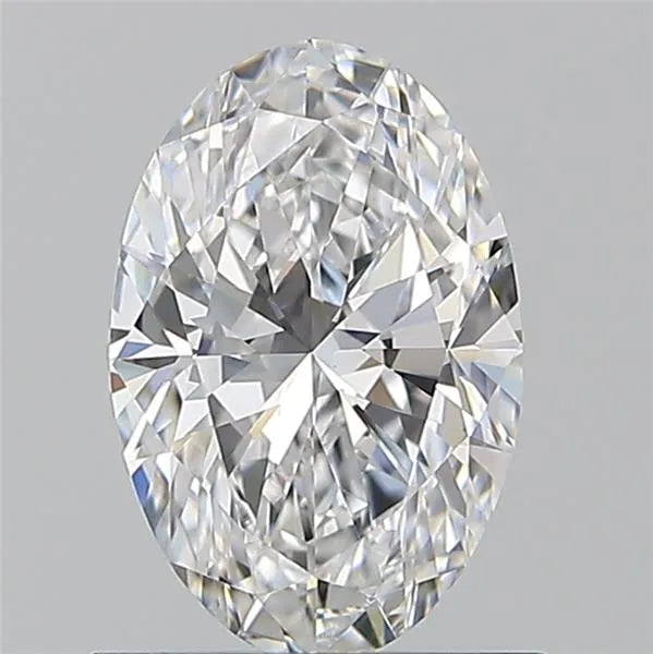 0.90ct Oval Natural Diamond (Colour D, Clarity VVS2, GIA Certified)
