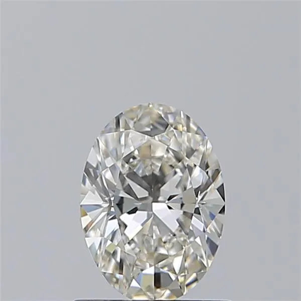0.90ct Oval Natural Diamond (Colour H, Clarity IF, Cut VG, IGI Certified)