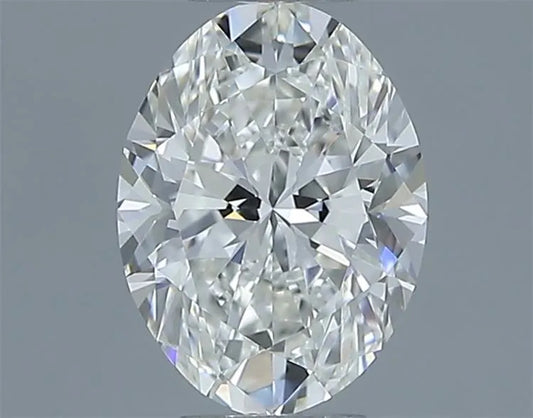 0.90ct Oval Natural Diamond (Colour H, Clarity VVS2, Cut VG, IGI Certified)