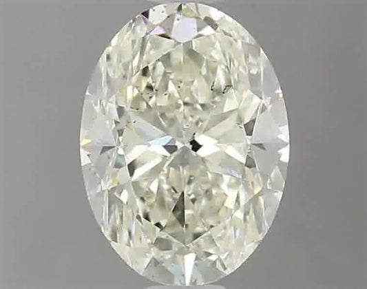 0.90ct Oval Natural Diamond (Colour M, Clarity SI1, Cut VG, GIA Certified)