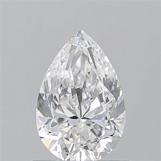 0.90ct Pear Natural Diamond (Colour E, Clarity VS2, GIA Certified)