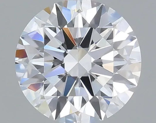 0.90ct Round Lab Grown Diamond (Colour D, Clarity VS2, Cut ID, IGI Certified)