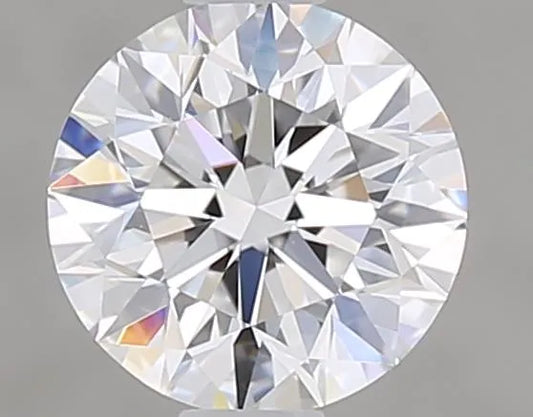 0.90ct Round Natural Diamond (Colour D, Clarity IF, Cut EX, GIA Certified)