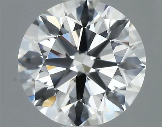 0.90ct Round Natural Diamond (Colour D, Clarity VVS2, Cut EX, GIA Certified)
