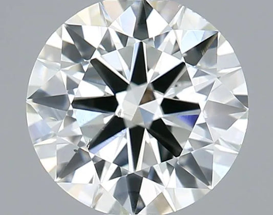 0.90ct Round Natural Diamond (Colour F, Clarity SI1, Cut EX, IGI Certified)