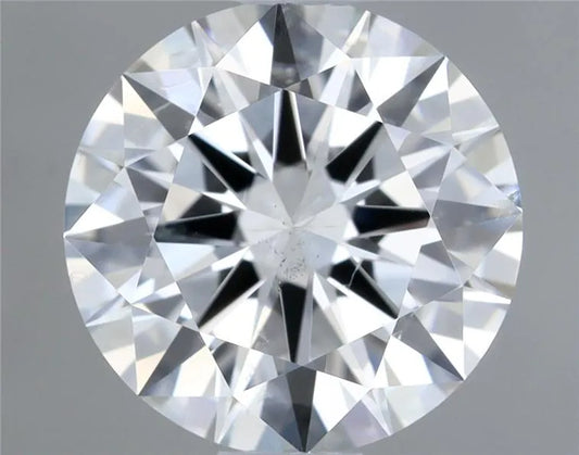 0.90ct Round Natural Diamond (Colour F, Clarity SI1, Cut EX, IGI Certified)