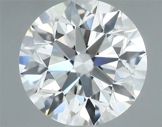 0.90ct Round Natural Diamond (Colour F, Clarity VS1, Cut EX, GIA Certified)