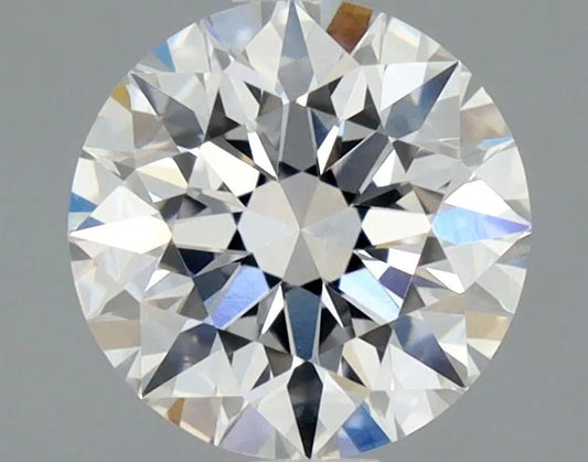 0.90ct Round Natural Diamond (Colour F, Clarity VS2, Cut EX, GIA Certified)