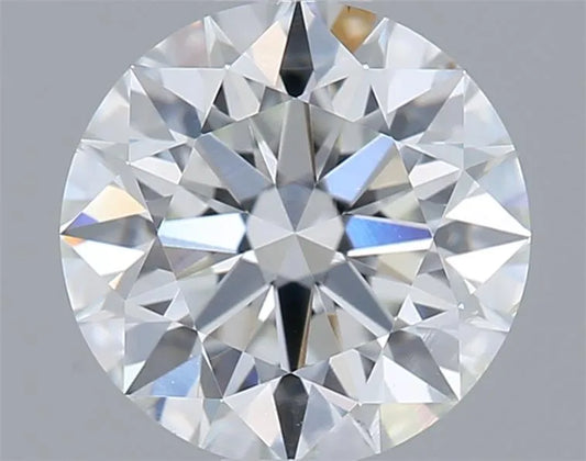 0.90ct Round Natural Diamond (Colour F, Clarity VS2, Cut EX, IGI Certified)