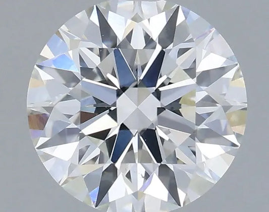 0.90ct Round Natural Diamond (Colour F, Clarity VS2, Cut EX, IGI Certified)