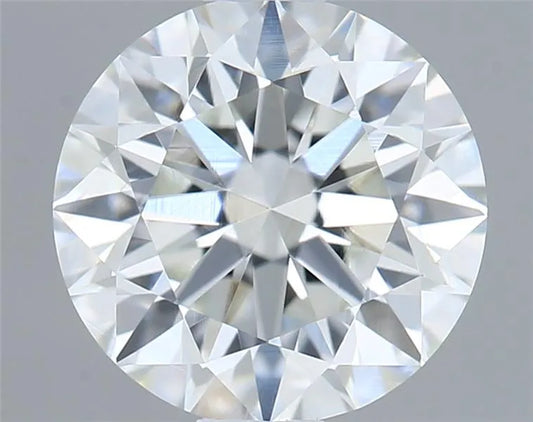 0.90ct Round Natural Diamond (Colour F, Clarity VVS2, Cut EX, IGI Certified)