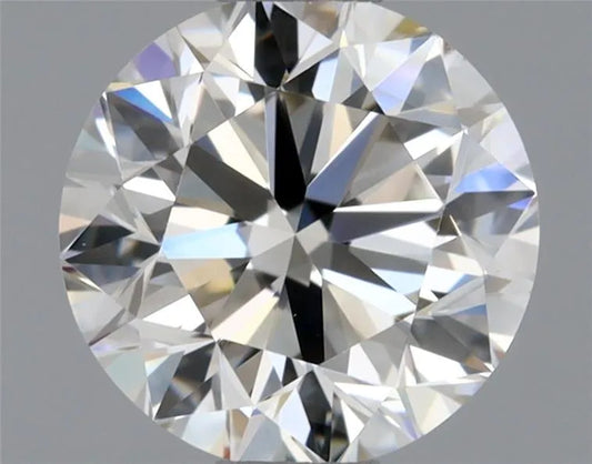 0.90ct Round Natural Diamond (Colour J, Clarity VVS2, Cut VG, HRD Certified)