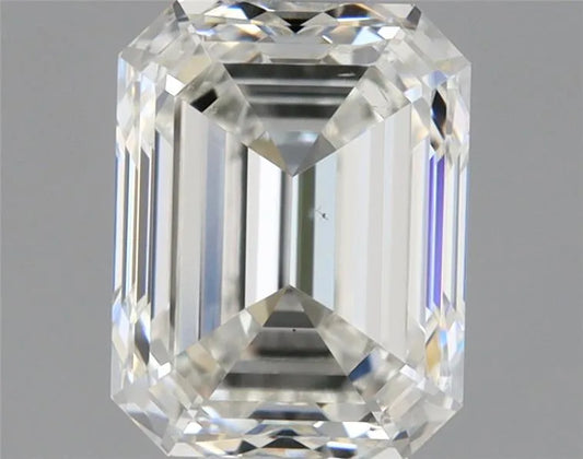 0.91ct Emerald Natural Diamond (Colour H, Clarity SI1, GIA Certified)