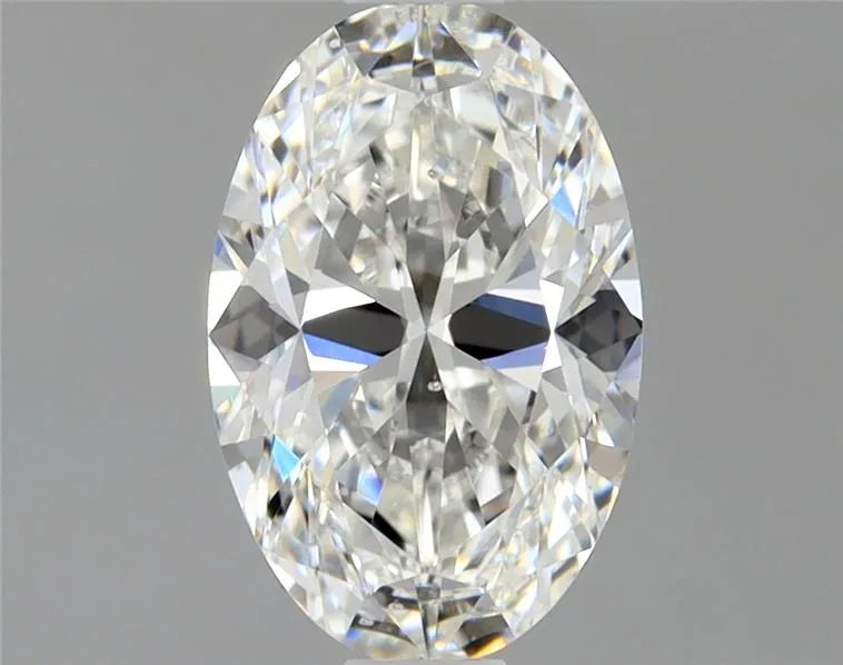 0.91ct Oval Natural Diamond (Colour F, Clarity SI1, GIA Certified)