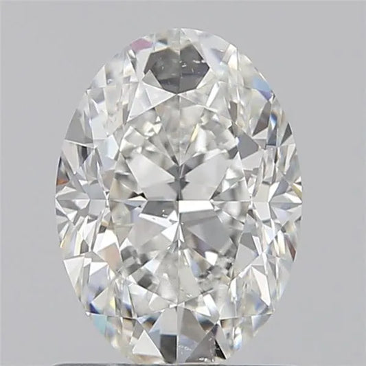 0.91ct Oval Natural Diamond (Colour G, Clarity SI1, Cut VG, GIA Certified)