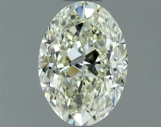 0.91ct Oval Natural Diamond (Colour L, Clarity IF, Cut VG, IGI Certified)