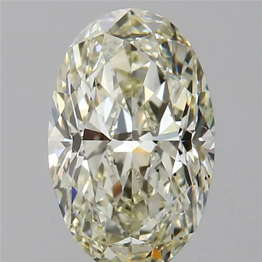 0.91ct Oval Natural Diamond (Colour M, Clarity SI1, GIA Certified)