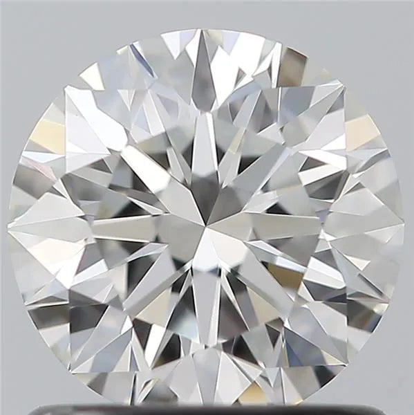 0.91ct Round Natural Diamond (Colour F, Clarity VVS2, Cut EX, GIA Certified)