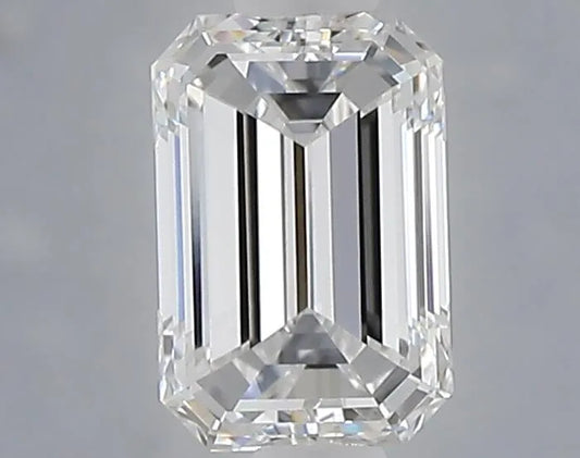 0.92ct Emerald Lab Grown Diamond (Colour D, Clarity VVS2, IGI Certified)