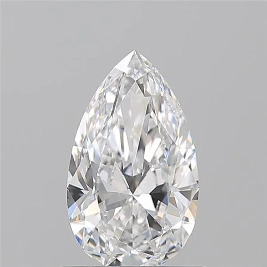 0.92ct Pear Natural Diamond (Colour D, Clarity IF, GIA Certified)