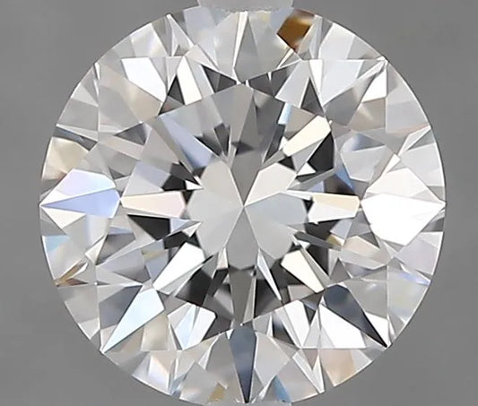0.92ct Round Natural Diamond (Colour D, Clarity IF, Cut EX, GIA Certified)